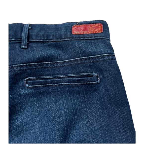 AG Adriano Goldschmied Jeans Womens 27R The Goldie Patch Pocket Bell Bottom Boho - Picture 12 of 13